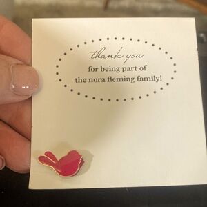 Nora Fleming lapel pin